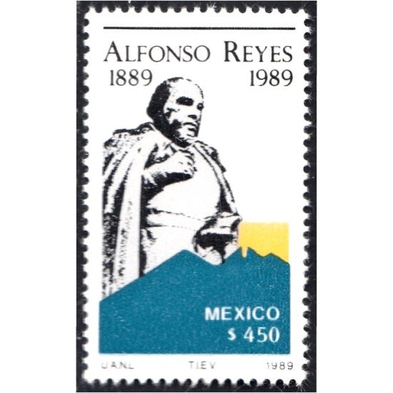 México 1283 1989 Alfonso Reyes MNH México 1283 1989 Alfonso Reyes MNH