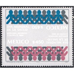 México 1281 1989 Día mundial de la Salud MNH México 1281 1989 Día mundial de la Salud MNH