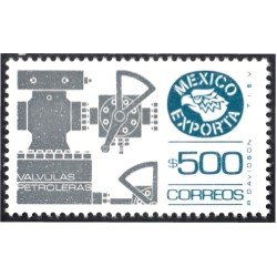 México 1275Ba 1989 México exporta Válvulas petroleras MNH México 1275Ba 1989 México exporta Válvulas petroleras MNH