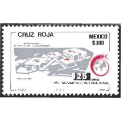 México 1255 1988 25 Años del movimiento Cruz Roja MNH México 1255 1988 25 Años del movimiento Cruz Roja MNH