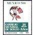 México 1254 1988 25 Años Consejo Mundial de Boxeo MNH