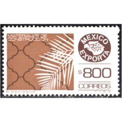 México 1244 1988 México Exporta materiales de Construcción MNH México 1244 1988 México Exporta materiales de Construcción MNH