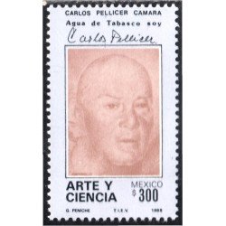 México 1234 1988 Carlos Pellicer Camara MNH México 1234 1988 Carlos Pellicer Camara MNH