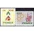 México 1226/27 1988 50 Aniversario PEMEX MNH
