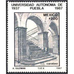 México 1183 1987 Universidad autónoma de Puebla MNH México 1183 1987 Universidad autónoma de Puebla MNH