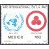 México 1172 1986 Año Internacional de la Paz ONU UPU MNH