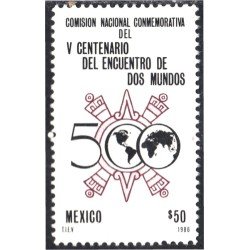 México 1169 1986 V Centenario del encuentro de dos mundos MNH México 1169 1986 V Centenario del encuentro de dos mundos MNH