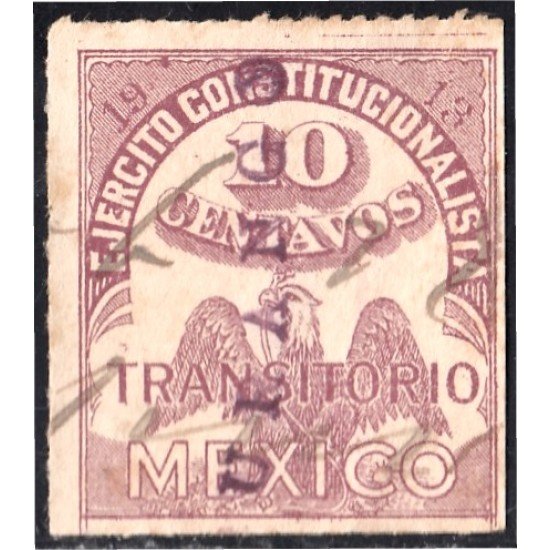 México 219B 1914 Ejército Constitucionalista usados México 219B 1914 Ejército Constitucionalista usados