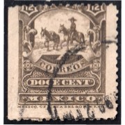México 173 1898 Mensajero a caballo usados