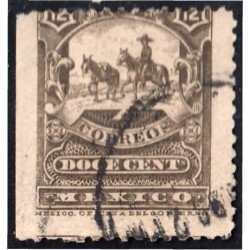 México 173 1898 Mensajero a caballo usados México 173 1898 Mensajero a caballo usados