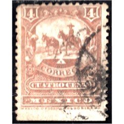 México 170 1898 Mensajero a caballo usados México 170 1898 Mensajero a caballo usados