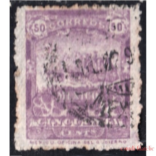 México 165 1897 Oficina de correos usados
