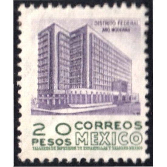 México 650A 1955/56 Francisco I. Madero sin goma