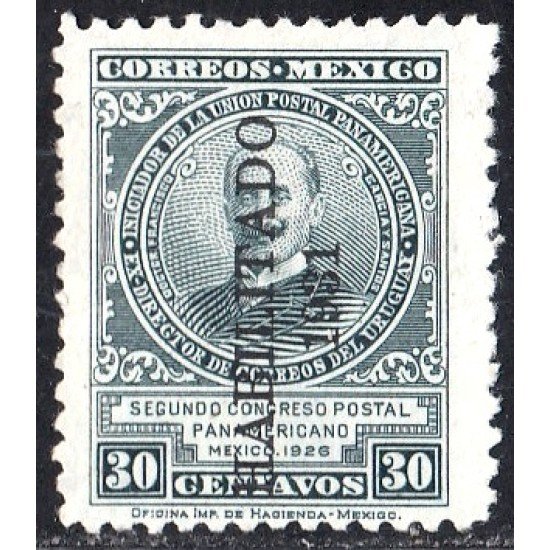 México 483 1931 Francisco García y Santos sin goma México 483 1931 Francisco García y Santos sin goma