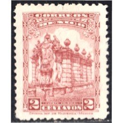 México 430B 1923/24 Monumento de Cuauhtemoc sin goma México 430B 1923/24 Monumento de Cuauhtemoc sin goma