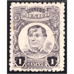 México 397A 1917/22 General Ignacio Zaragoza sin goma México 397A 1917/22 General Ignacio Zaragoza sin goma