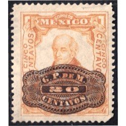México 384 1916 Miguel Hidalgo sin goma México 384 1916 Miguel Hidalgo sin goma