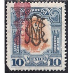 México 361b 1916 Ignacio Allende sin goma México 361b 1916 Ignacio Allende sin goma