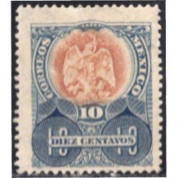México 194 1902/03 Escudo Shield sin goma México 194 1902/03 Escudo Shield sin goma