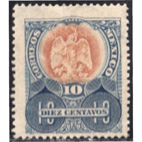México 194 1902/03 Escudo Shield sin goma México 194 1902/03 Escudo Shield sin goma