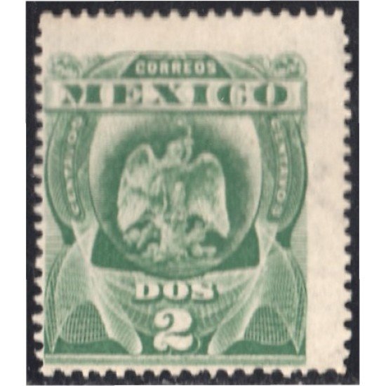 México 191 1902/03 Escudo Shield sin goma México 191 1902/03 Escudo Shield sin goma