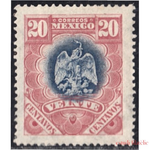 México 186 1899 Escudo Shield sin goma
