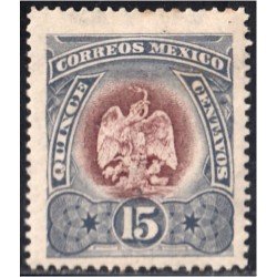 México 185 1899 Escudo Shield sin goma México 185 1899 Escudo Shield sin goma