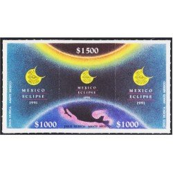 México 1372/74 Eclipse MNH México 1372/74 Eclipse MNH