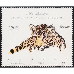 México 1367 1991 Funa Jaguar MNH México 1367 1991 Funa Jaguar MNH