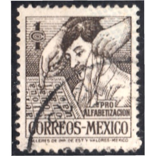 México 614 1947 Pro Alfabetización usados