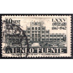 México 570 1942 75º Aniversario de la Academia Fuente usados México 570 1942 75º Aniversario de la Academia Fuente usados