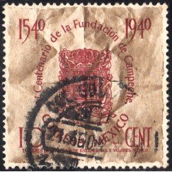 México 548 1940 4º Centenario de la Villa de Campeche usados México 548 1940 4º Centenario de la Villa de Campeche usados