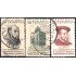 México 537/39 1939 Juan de Zumarraga y Antonio de Mendoza usados
