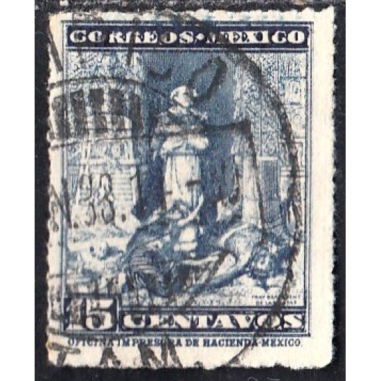 México 486 1933 Padre Bartolomé de las Casas usados México 486 1933 Padre Bartolomé de las Casas usados