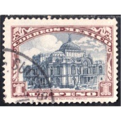 México 435 1923/24 Teatro Nacional usados México 435 1923/24 Teatro Nacional usados