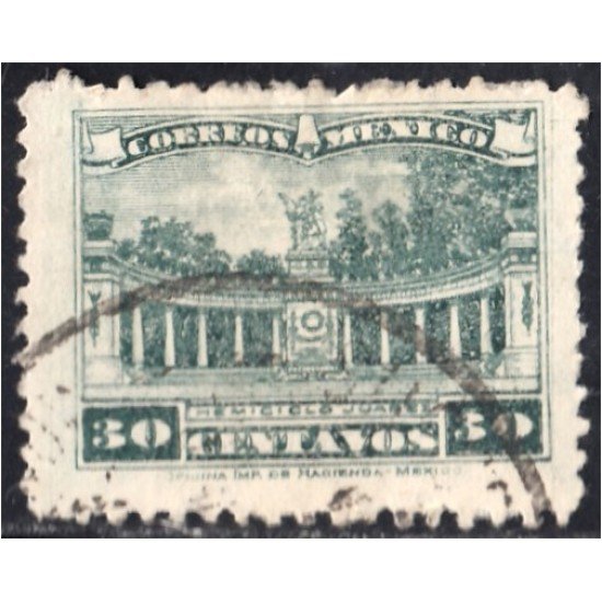 México 432 1924/34 Hemiciclo Juárez usados México 432 1924/34 Hemiciclo Juárez usados