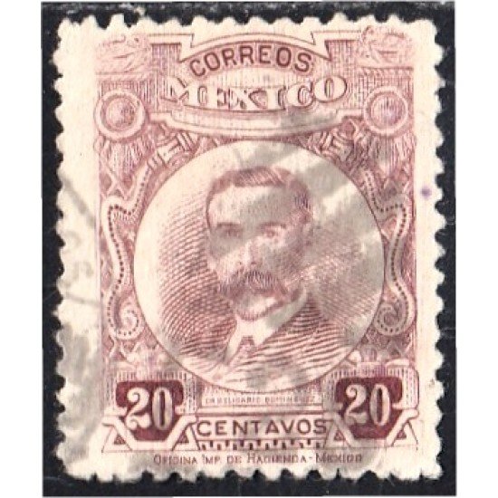 México 399A 1917/22 Belisario Dominguez usados