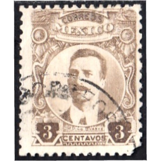 México 398A 1917/22 Pino Suárez usados México 398A 1917/22 Pino Suárez usados