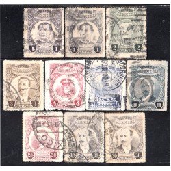 México 390/97 1916 Personalidades Gral. Venustiano Carranza usados México 390/97 1916 Personalidades Gral. Venustiano Carranza usados
