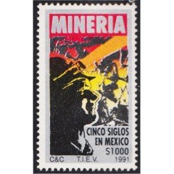 México 1363 1991 Minería V Siglos en México MNH México 1363 1991 Minería V Siglos en México MNH