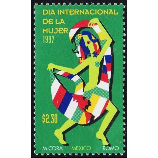 México 1734 1997 Día Internacional de la mujer MNH México 1734 1997 Día Internacional de la mujer MNH