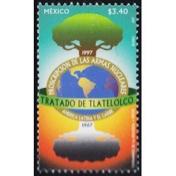 México 1727 1997 Tratado de Tlatelolco MNH México 1727 1997 Tratado de Tlatelolco MNH