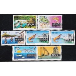 México 1723A/G 1996 Turismo Ciudades MNH México 1723A/G 1996 Turismo Ciudades MNH