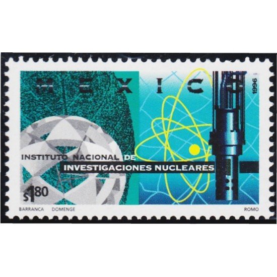 México 1721 1996 Instituto Nacional de Investigaciones Nucleares MNH México 1721 1996 Instituto Nacional de Investigaciones Nucleares MNH