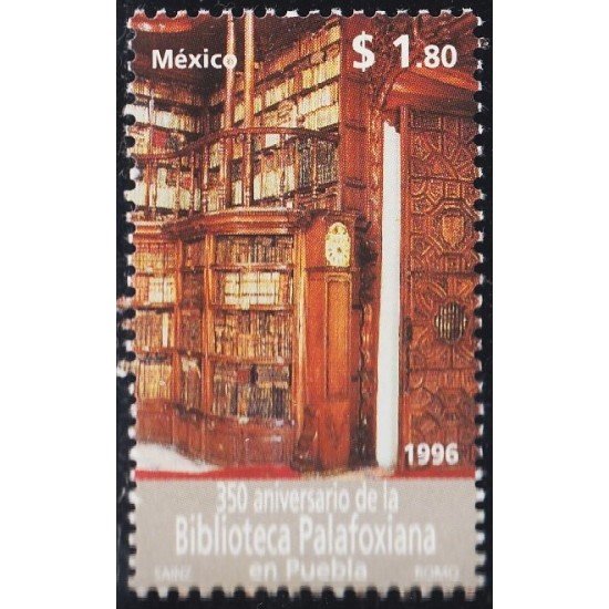 México 1720 1996 350 Aniversario de la Biblioteca Palafoxiana en Puebla MNH México 1720 1996 350 Aniversario de la Biblioteca Palafoxiana en Puebla MNH