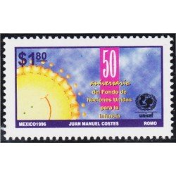 México 1718 1996 50 Aniversario del Fondo de la ONU para la infancia MNH México 1718 1996 50 Aniversario del Fondo de la ONU para la infancia MNH