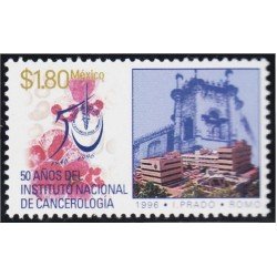 México 1714 1996 50 Años del Instituto Nacional de Cancerología MNH México 1714 1996 50 Años del Instituto Nacional de Cancerología MNH