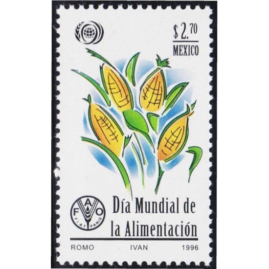 México 1709 1996 Día Mundial de la Alimentación MNH México 1709 1996 Día Mundial de la Alimentación MNH