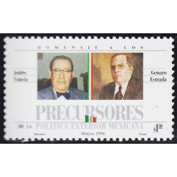 México 1708 1996 Isidro Fabela y Genaro Estrada MNH México 1708 1996 Isidro Fabela y Genaro Estrada MNH