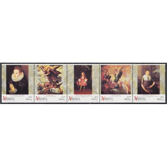 México 1703/07 1996 Pinturas de la Pinacoteca Virreinal MNH México 1703/07 1996 Pinturas de la Pinacoteca Virreinal MNH